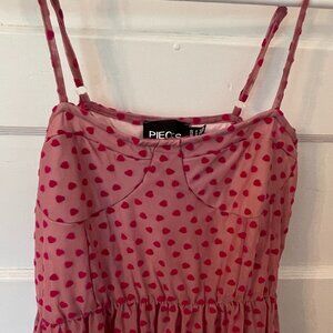 NWOT Heart Cocktail Dress - Size M